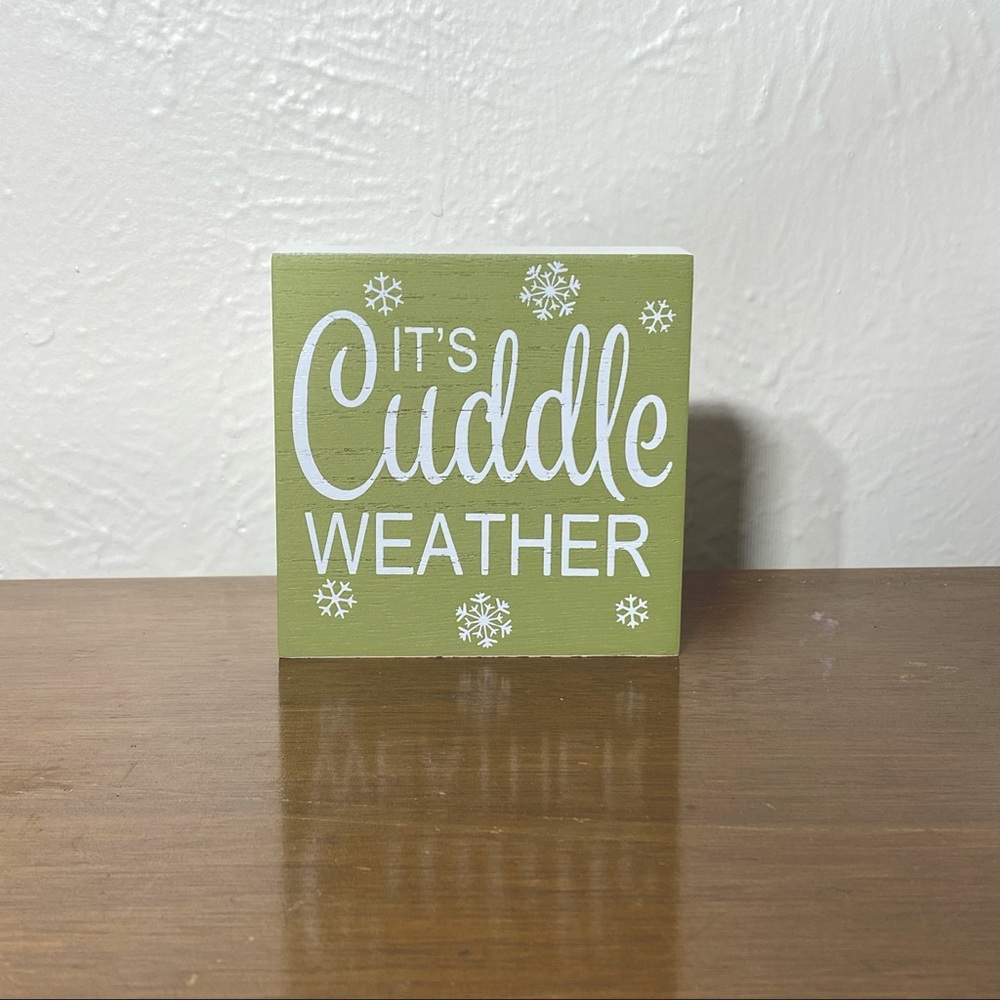 Young's Inc - Adorable Lets Cuddle Weather Decor